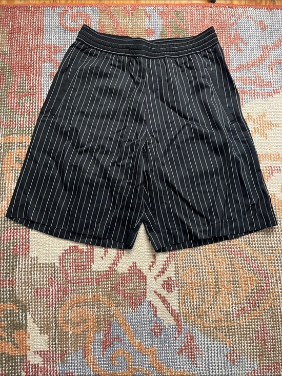 Neil Barrett Other - Neil Barrett City Shorts Black White Pinstripe Italian Made
